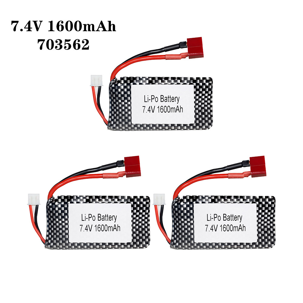 1/2/3 Buah/Lot 7.4V 1600Mah 70 - Rc Helicopter Coaxial ulasan dan harga